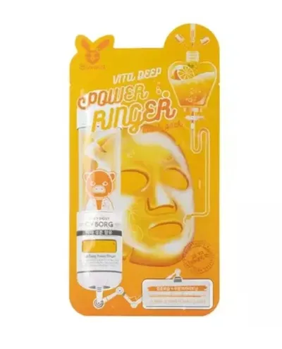 Elizavecca Vita Deep Power Ringer Mask (Witaminowa maseczka do twarzy w płachcie)
