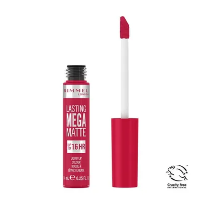 Rimmel Lasting Mega Matte Liquid Lip Colour (Długotrwała matowa pomadka w płynie do ust)