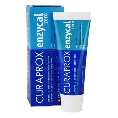 Curaprox Enzycal Zero, Delikatna przeciwpróchnicza pasta bez fluoru