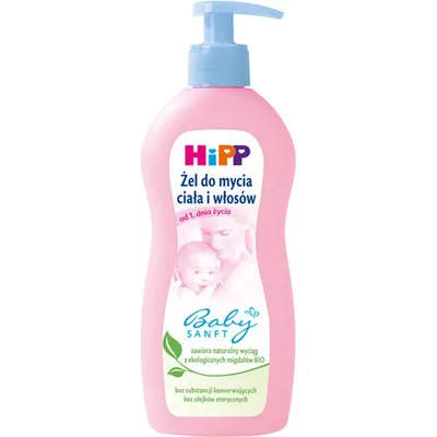 HiPP Babysanft, Waschgel Haut & Haar (Żel do mycia ciała i włosów)