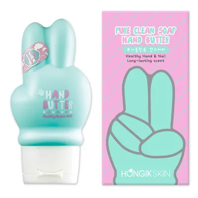Hongik Skin Pure Clean Soap Hand Butter (Kojący krem do rąk z olejem migdałowym)