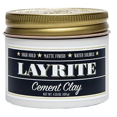 Layrite Cement Clay Matte Finish (Cement glinka do włosów)