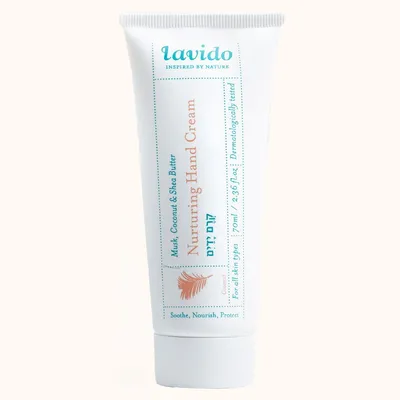 Lavido Musk Coconut & Shea Butter Nurtuting Hand Cream (Nawilżający krem do rąk)