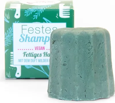 Lamazuna Festes Shampoo Wilde Kräuter (Stały szampon `Dzikie zioła`)