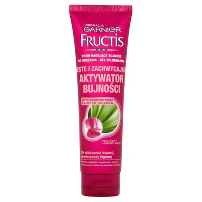Garnier Fructis, Gęste i zachwycające, Krem bez spłukiwania `aktywator bujności`