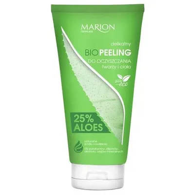 Marion Newcare, 25% Aloes, Bio peeling do oczyszczania twarzy i ciała