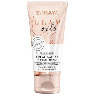 Soraya Glam Oils, Regenerujący krem-maska na dzień i na noc