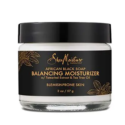 Shea Moisture African Black Soap, Moisturizer (Krem do twarzy z czarnym mydłem afrykańskim)