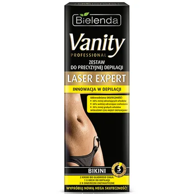 Bielenda Vanity, Laser Expert, Zestaw do precyzyjnej depilacji bikini