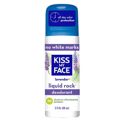 Kiss My Face Liquid Rock, Roll - On Lavender (Mineralny deozodrant)
