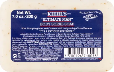 Kiehl's Men`s, Body Scrub Soap (Mydło z peelingiem)
