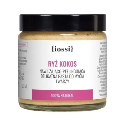 Iossi Pasta do mycia twarzy `Ryż i kokos`
