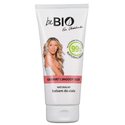 beBIO Naturalny balsam do ciała `Granat i jagody Goji`