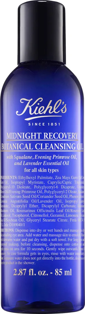 Kiehl's Midnight Recovery Cleansing Oil (Olejek oczyszczający)