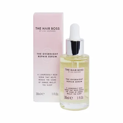 The Hair Boss The Overnight Repair Serum (Serum odbudowujące na noc.)