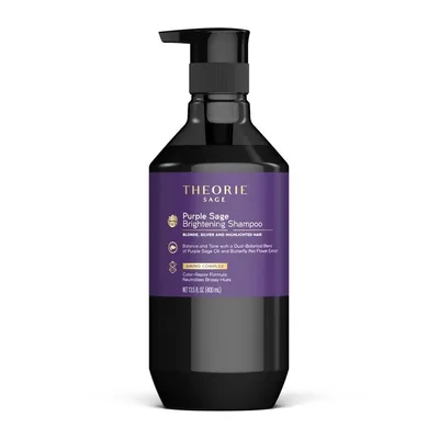 Theorie Purple Sage Brightening Shampoo (Szampon przeciw żółtym odcieniom dla włosów blond)