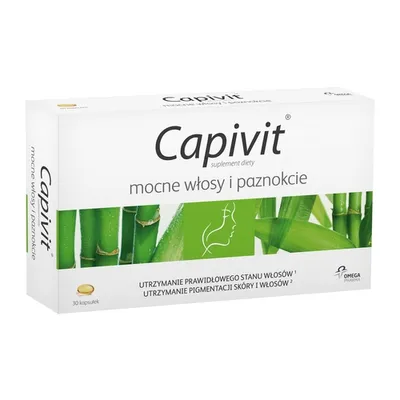 Omega Pharma Capivit Mocne włosy i paznokcie
