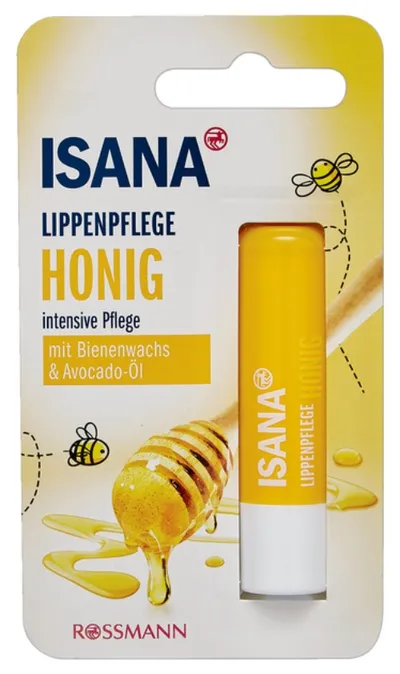 Isana Honig Lippenpflege (Miodowa pomadka do ust)