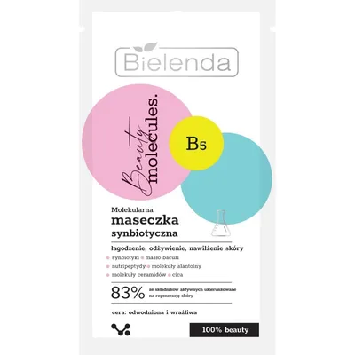 Bielenda Beauty Molecules, B5, Molekularna maseczka synbiotyczna