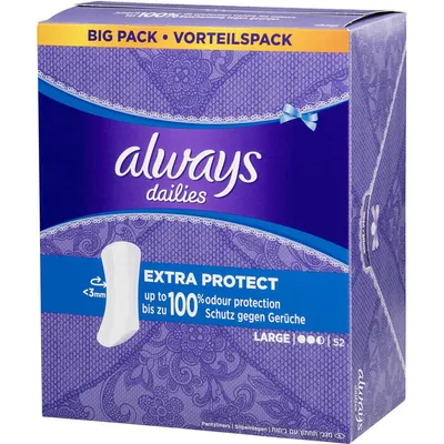 Always Dailies Extra Protect Large, Wkładki higieniczne