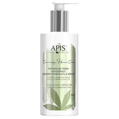 Apis Cannabis Home Care, Naturalny tonik łagodzący na bazie hydrolatu z konopi