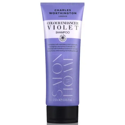 Charles Worthington Colour Enhancer, Violet Shampoo (Szampon podkreślający i utrwalający kolor do włosów blond)