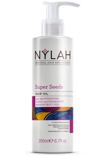 Nylah Super Seeds Hair Oil (Olej do włosów z olejkiem z passiflory i yangu)