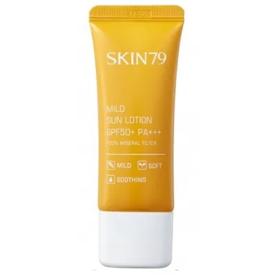 SKIN79 Mild Sun Lotion SPF 50+ (Krem ochronny z filtrami mineralnym SPF 50+)