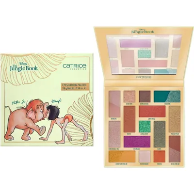 Catrice Disney, The Magic of Friendship, The Jungle Book  Stay In The Jungle Eyeshadow Palette (Paleta cieni do powiek)