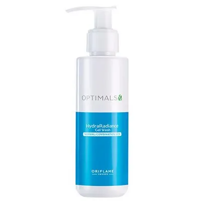 Oriflame Optimals, Hydra Radiance Gel Wash Normal/ Combination Skin (Żel do mycia twarzy do cery normalnej i mieszanej)