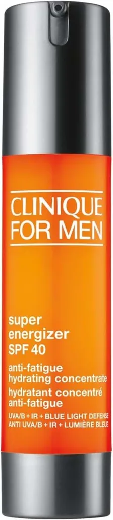 Clinique For Men, Super Energizer Anti-Fatigue Hydrating Concentrate SPF 40 (Żel energizujący do twarzy)