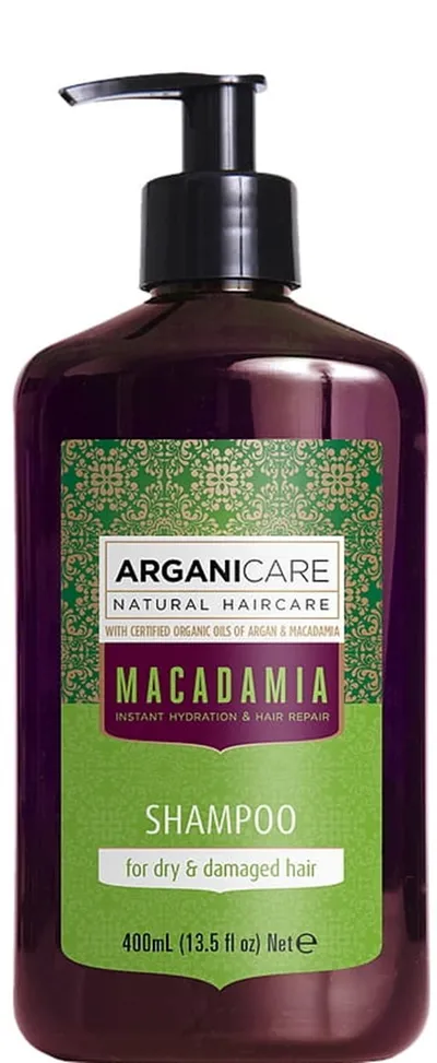 Arganicare Macadamia, Shampoo (Szampon do suchych i zniszczonych włosów)