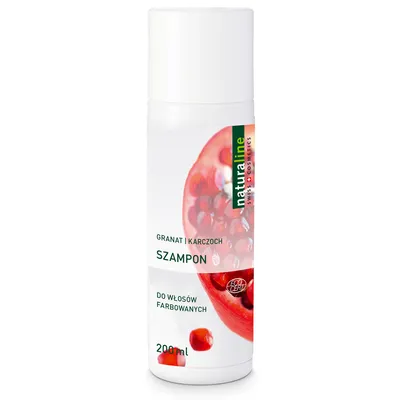 Steinfels Swiss Naturaline, Szampon do włosów farbowanych 'Granat & karczoch'