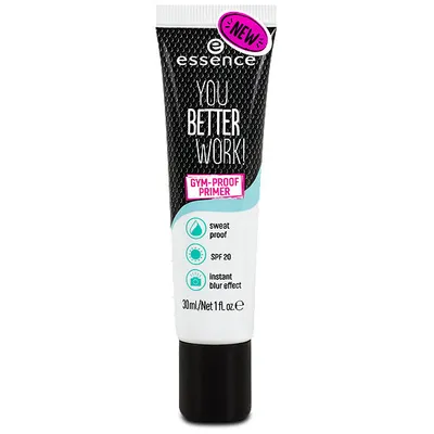 Essence You Better Work!, Gym-Proof Primer (Baza pod podkład przedłużająca trwałośc mkijażu)