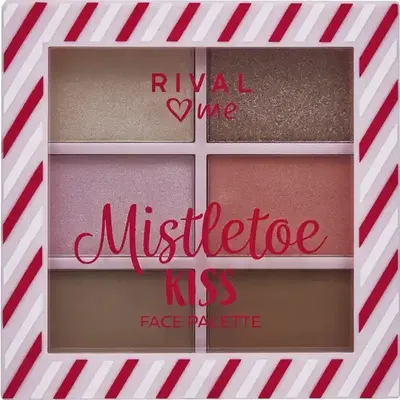 Rival Loves Me Mistletoe Kiss, Face Palette (Paleta do makijażu twarzy)