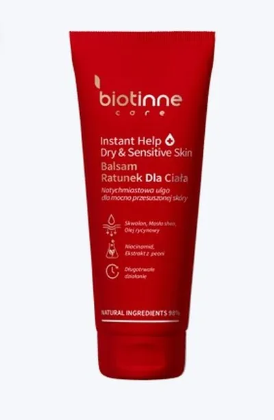 Biotinne Care Instant Help Dry & Sensitive Skin Body Lotion (Balsam - ratunek dla ciała)