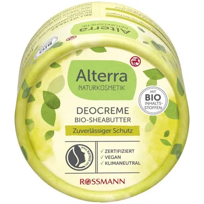 Alterra Deocreme Bio-Sheabutter (Dezodorant w kremie  z masłem shea bio)
