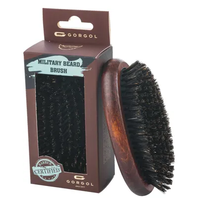 Gorgol Military Beard Brush (Kartacz - szczotka do brody)