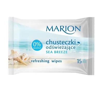 Marion Sea Breeze, Refreshing Wipes (Chusteczki odświeżające)