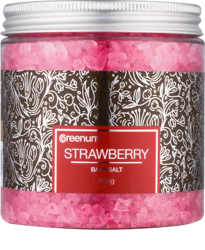 Greenum Bath Salt Strawberry (Sól do kąpieli)