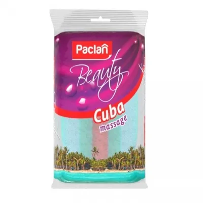 Paclan Beauty, Gąbka kąpielowa do masażu `Cuba`