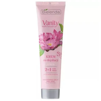 Bielenda Vanity Soft Touch, Krem do depilacji 2 w 1 `Lotos`