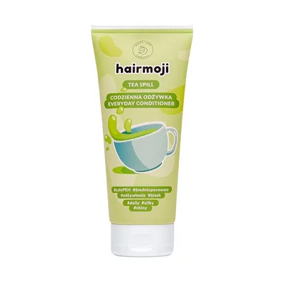 Hairy Tale Cosmetics Hairmoji, Tea Spill Everyday Conditioner (Codzienna odżywka do włosów średnioporowatych)