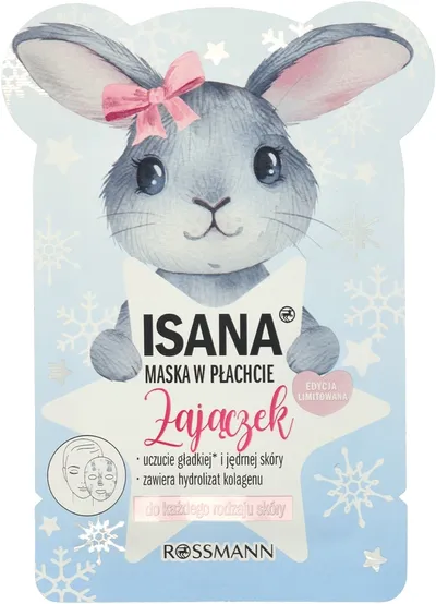 Isana Maseczka w płachcie `Zajączek`