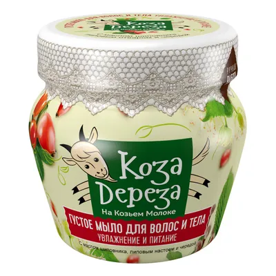 Fitokosmetik Koza Dereza, Nawilżające mydło do ciała i włosów