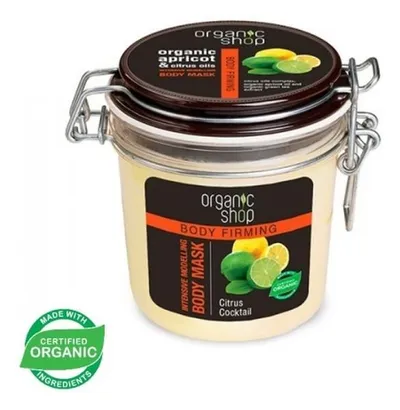 Organic Shop Body Firming, Intensive Modelling Body Mask (Modelująca maska do ciała 'Cytrusowy koktajl')