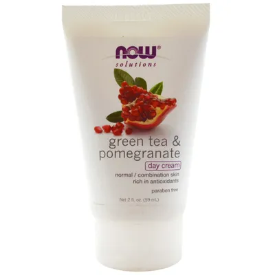 Now Foods Green Tea & Pomegranate, Day Cream (Krem na dzień z zieloną herbatą i granatem)