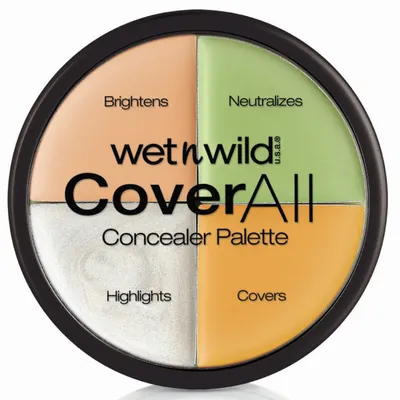 Wet n Wild Coverall, Concealer Palette (Paleta korektorów)