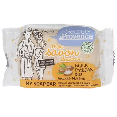 Secrets de Provence Savon Bio a l'Huile d’Argan (Organiczne mydło z olejkiem arganowym)