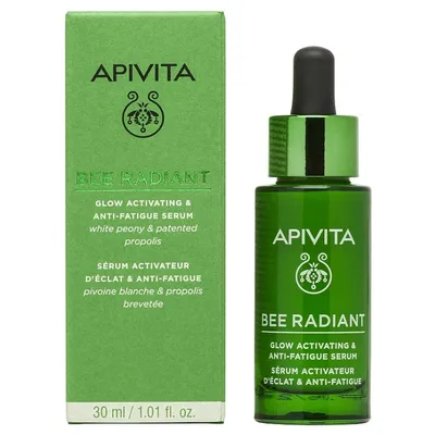Apivita Bee Radiant Glow Activating & Anti-Fatigue Serum (Rozjaśniające serum nawilżające przeciwstarzeniowe)